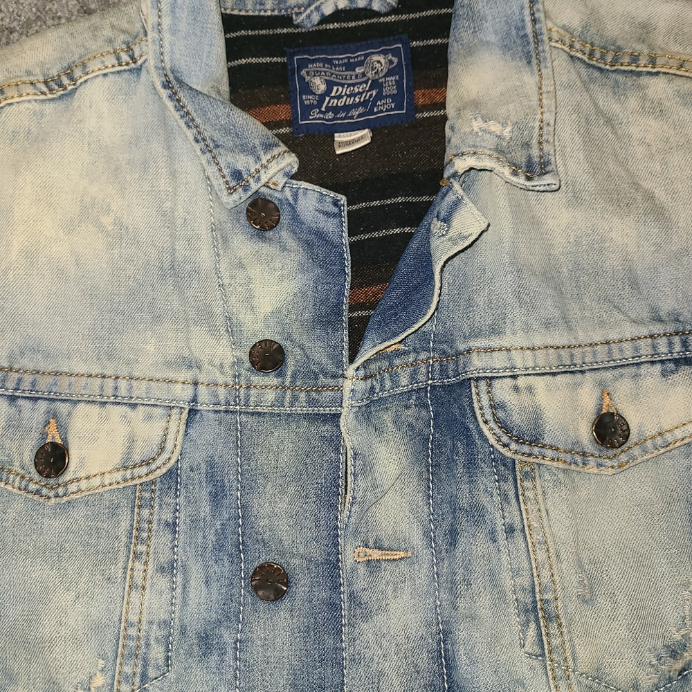 Diesel denim jacket size 2XL